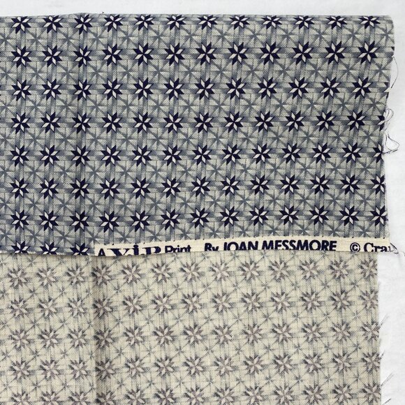 FQ Fat Quarter Quilting Fabric 18" x 22" VIP By Joan Messmore Cranston Print - Picture 6 of 7